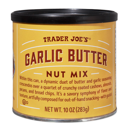 Trader Joe's 트레이더 조 갈릭 버터 넛 믹스 - 10 oz