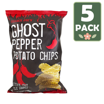 Trader Joe's Ghost Pepper Potato Chips - 7 oz