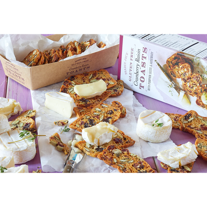 Trader Joe's Gluten Free Cranberry Raisin Toasts - 5 oz