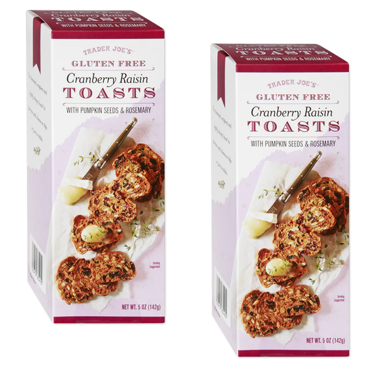Trader Joe's 트레이더 조 글루텐프리 크랜베리 레이즌 토스트 - 5 oz