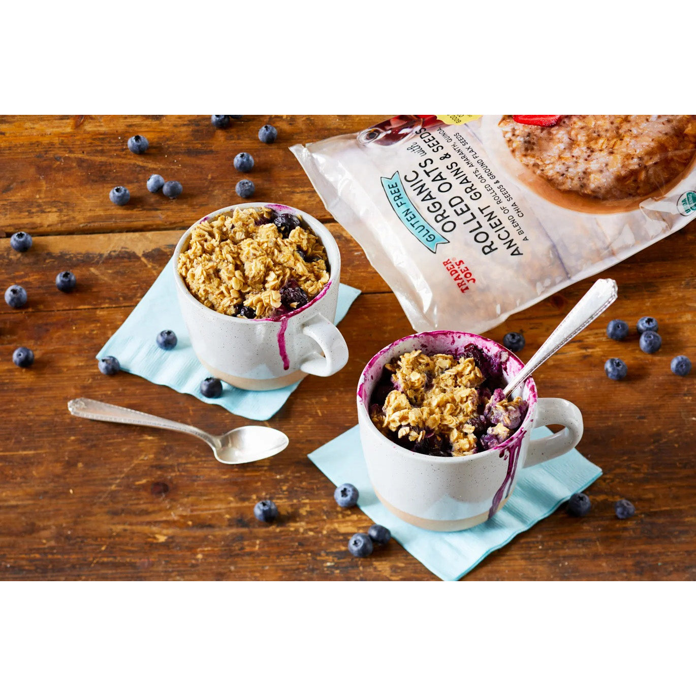Trader Joe's Gluten Free Organic Rolled Oats with Ancient Grains & Seeds - 24 oz