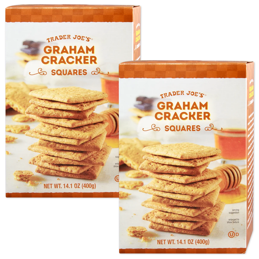 Trader Joe's 트레이더 조 그레이엄 크래커 스퀘어 - 14.1 oz