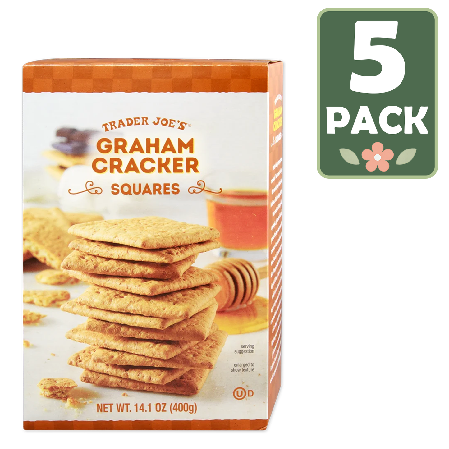 Trader Joe's Graham Cracker Squares - 14.1 oz