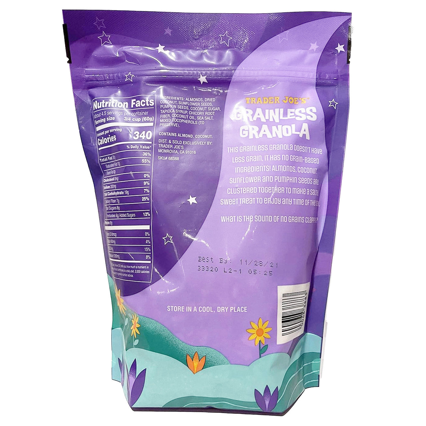 Trader Joe's Grainless Granola - 10 oz