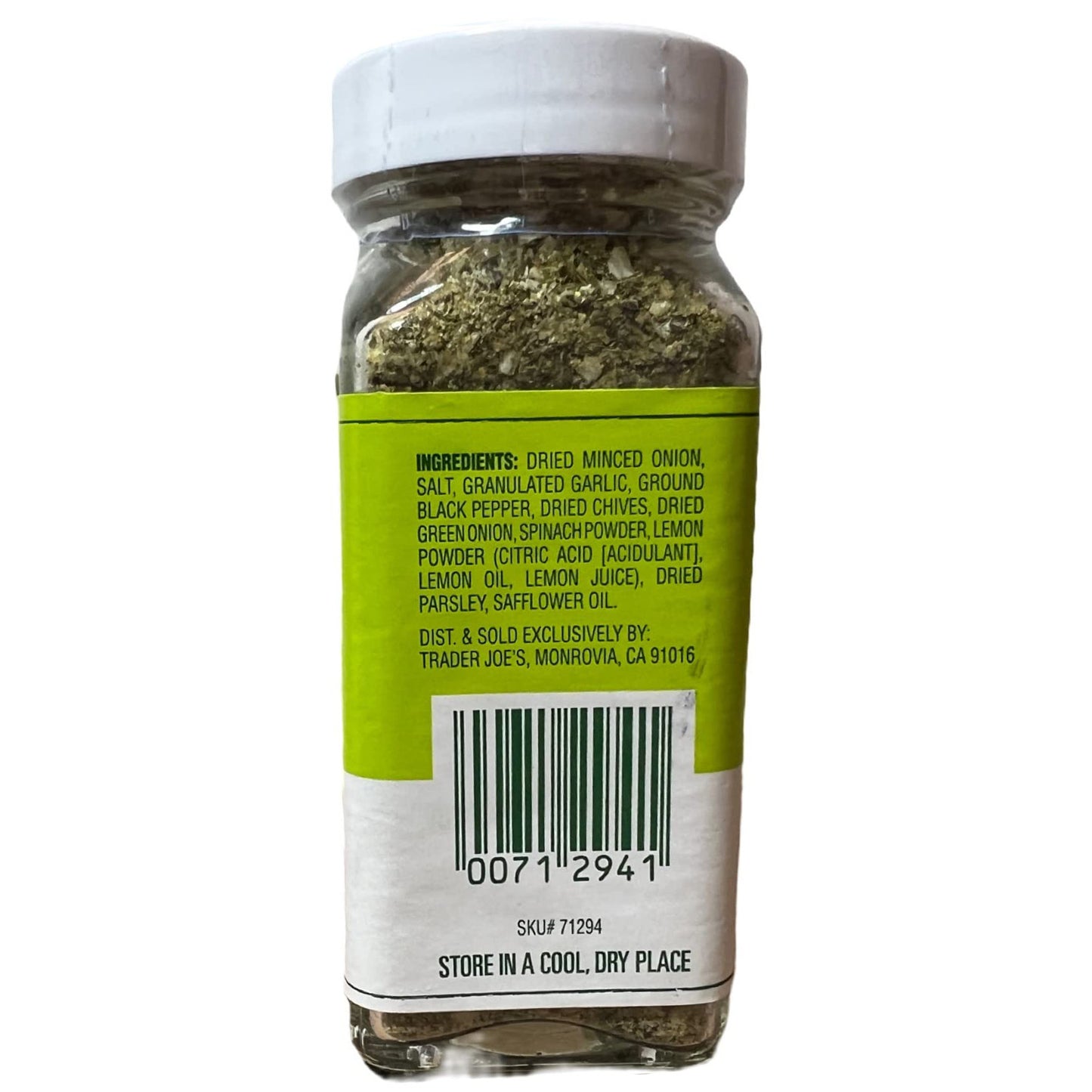 Trader Joe's Green Goddess Seasoning Blend - 2 oz