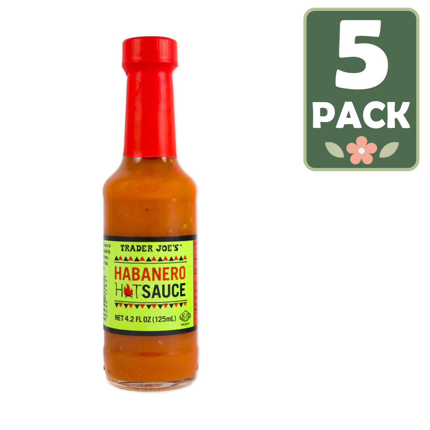 Trader Joe's 트레이더 조 하바네로 핫소스 - 4.4 oz