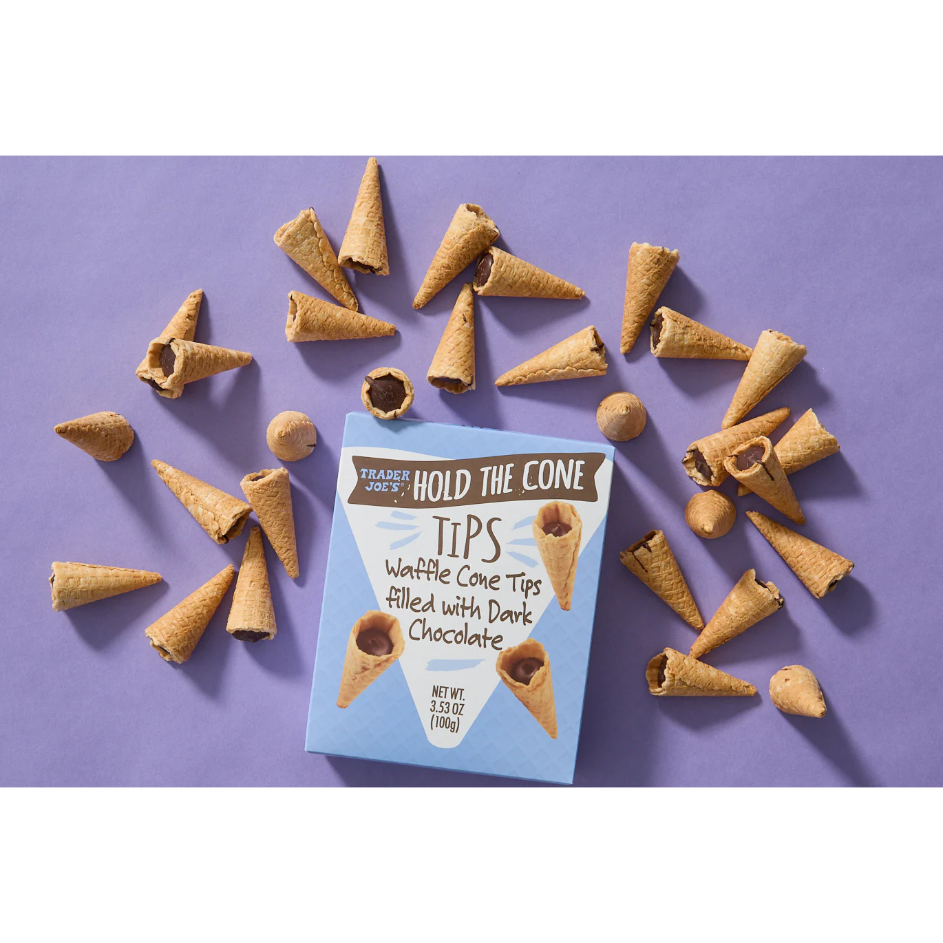 Trader Joe's 트레이더 조 홀드 더 콘 팁 - 3.53 oz