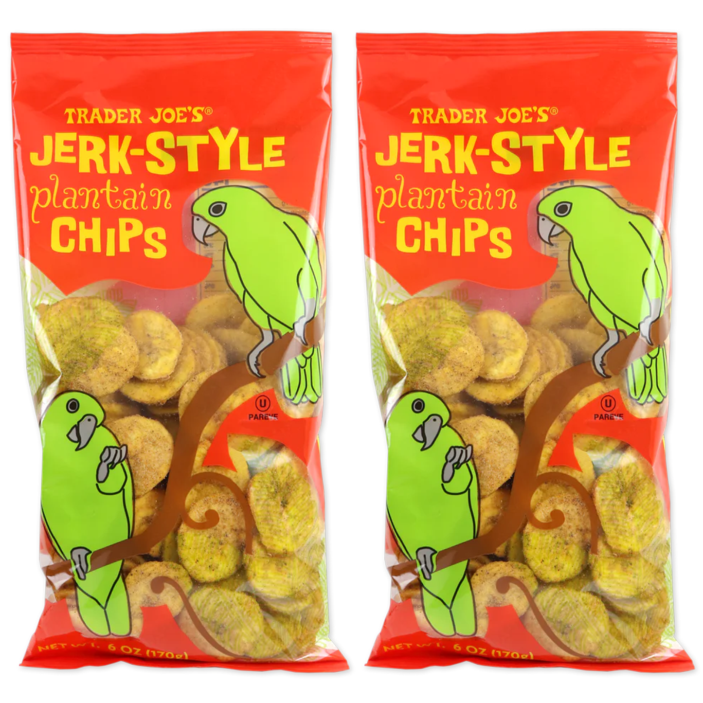 Trader Joe's Jerk-Style Plantain Chips - 6 oz