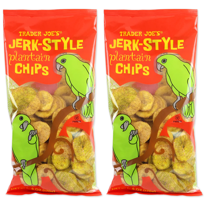 Trader Joe's Jerk-Style Plantain Chips - 6 oz