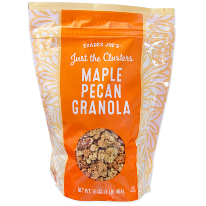 Trader Joe's Just The Clusters Maple Pecan Granola Cereal - 16 oz
