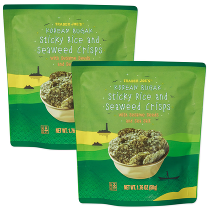 Trader Joe's 트레이더 조 부각 찹쌀 김 크리스프 - 1.76 oz