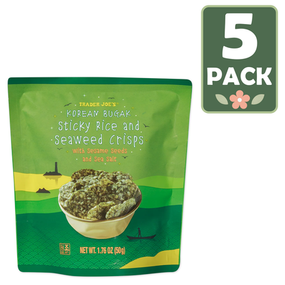 Trader Joe's 트레이더 조 부각 찹쌀 김 크리스프 - 1.76 oz