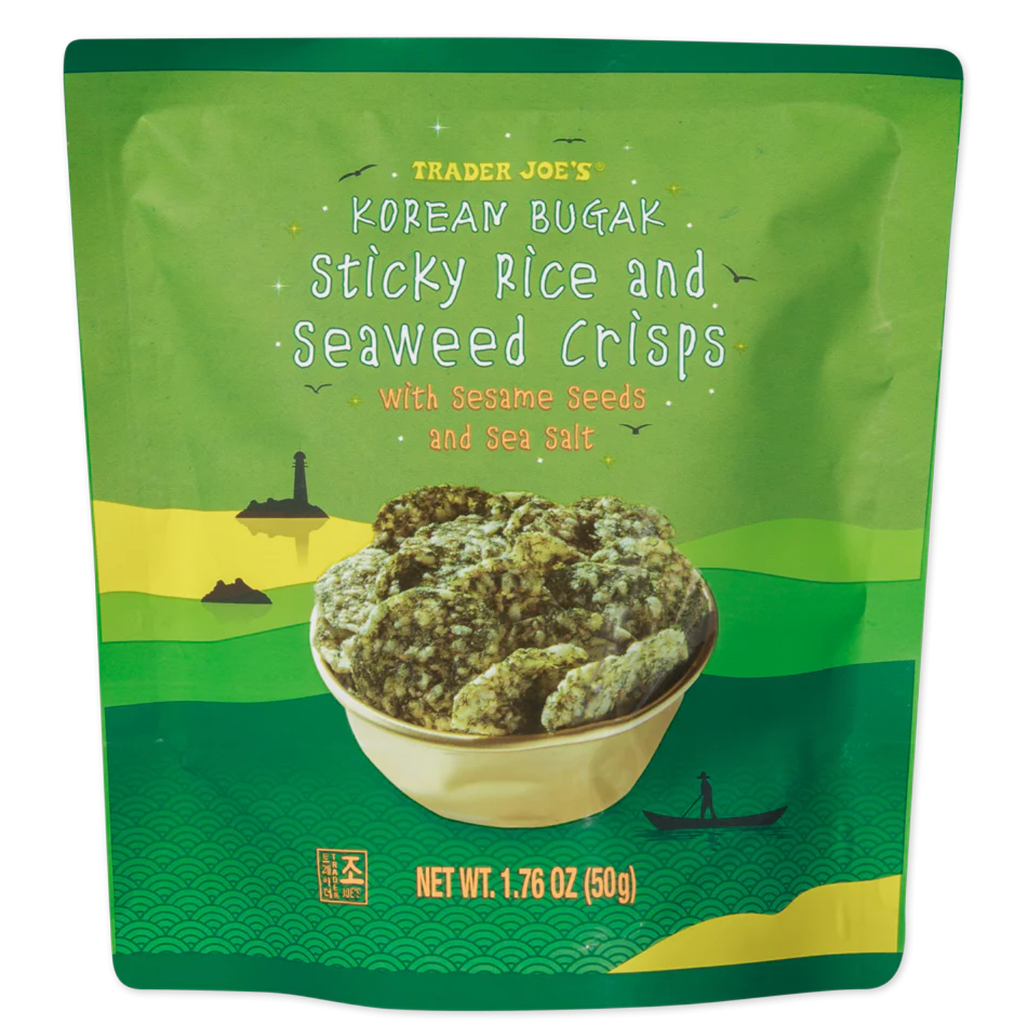 Trader Joe's 트레이더 조 부각 찹쌀 김 크리스프 - 1.76 oz