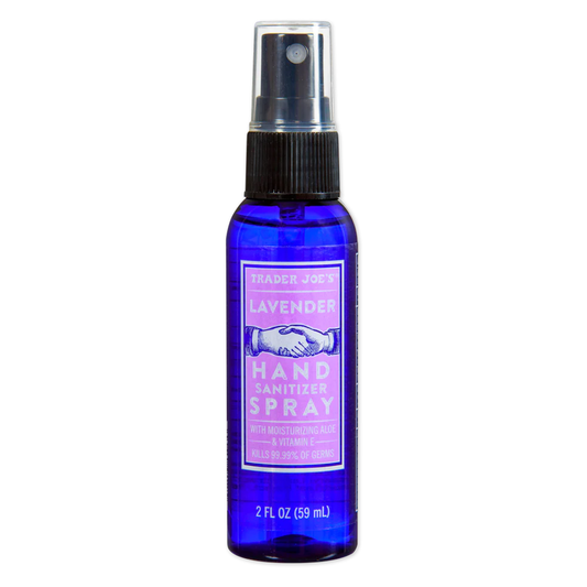 Trader Joe's 트레이더 조 라벤더 핸드 새니타이저 스프레이 — 온더고 라벤더 (59 mL)