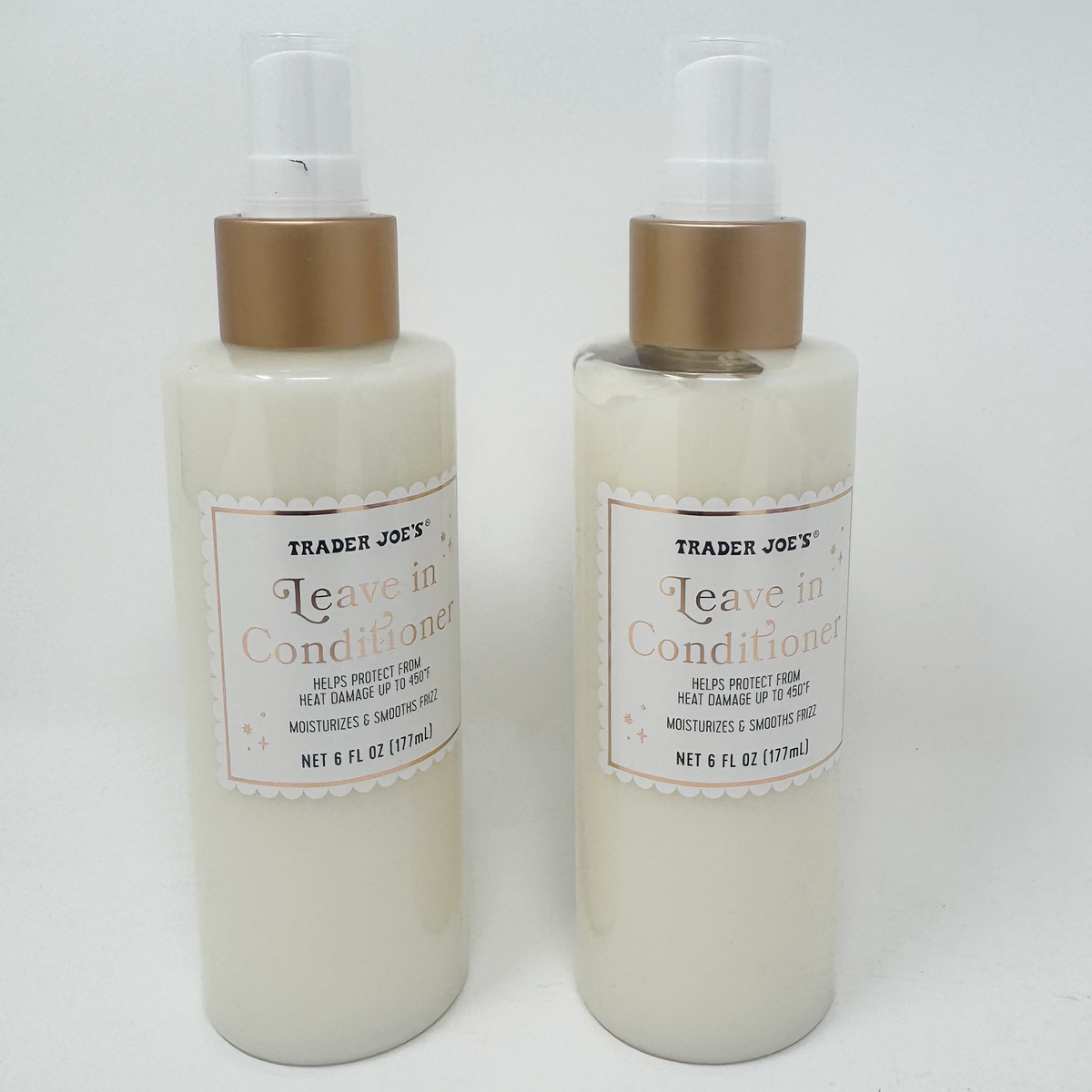 Trader Joe's 트레이더 조 리브인 컨디셔너 — 엉킴 방지 & 부드러움 (177 mL)