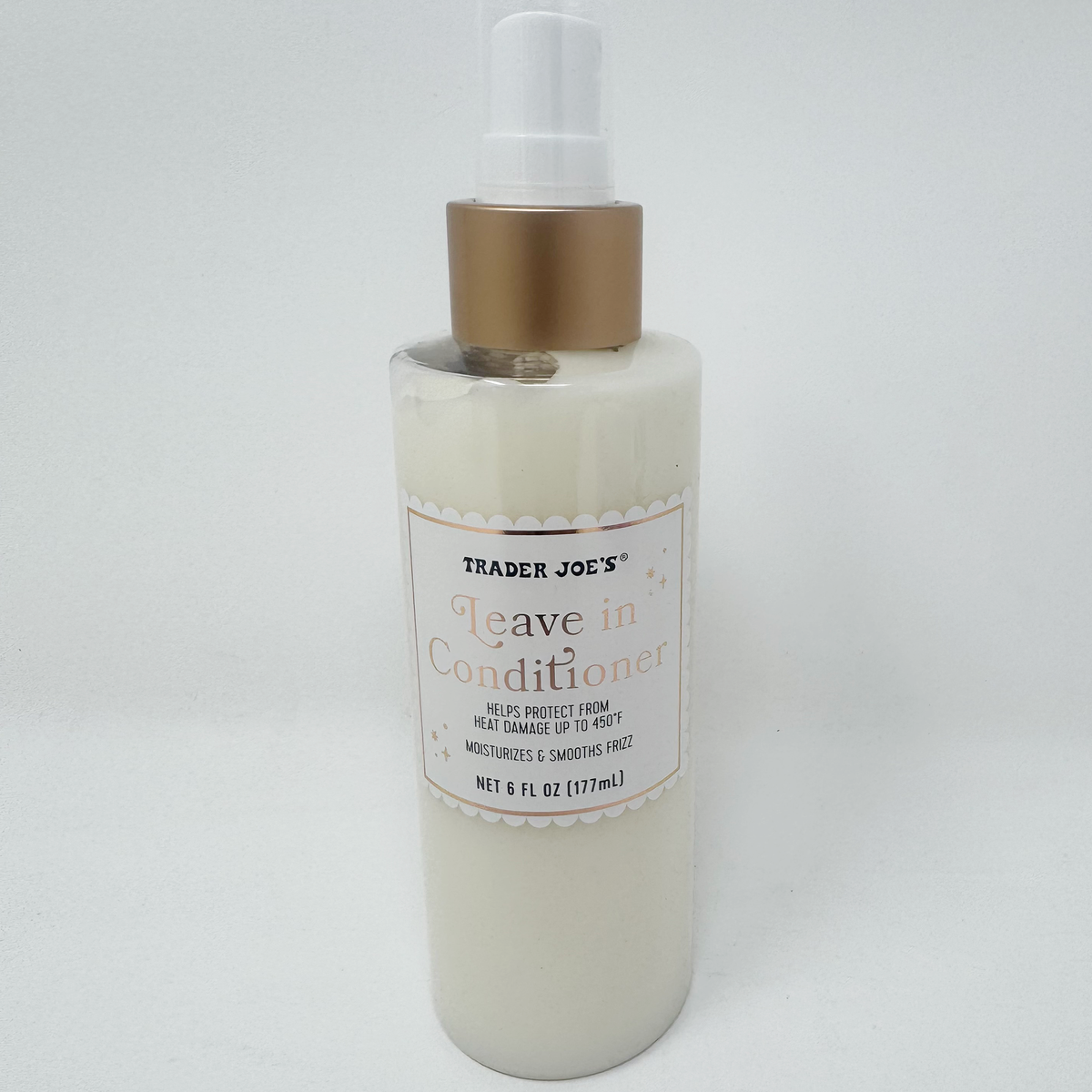 Trader Joe's 트레이더 조 리브인 컨디셔너 — 엉킴 방지 & 부드러움 (177 mL)