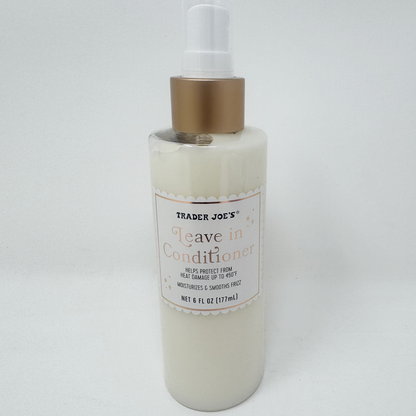 Trader Joe's 트레이더 조 리브인 컨디셔너 — 엉킴 방지 & 부드러움 (177 mL)