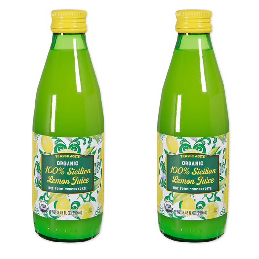 Trader Joe's Organic 100% Sicilian Lemon Juice - 8.45 oz