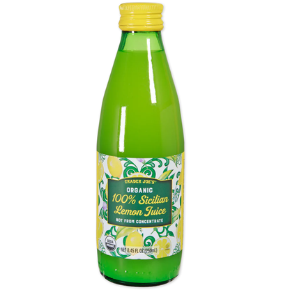 Trader Joe's Organic 100% Sicilian Lemon Juice - 8.45 oz