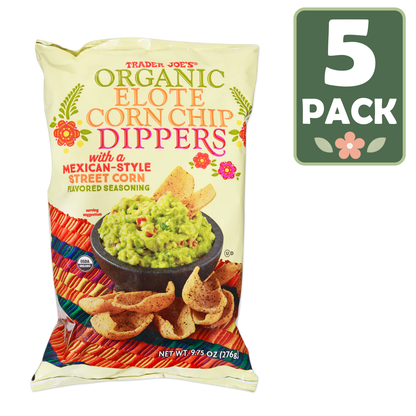 Trader Joe's Organic Elote Corn Chip Dippers - 9.75 oz