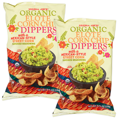 Trader Joe's Organic Elote Corn Chip Dippers - 9.75 oz