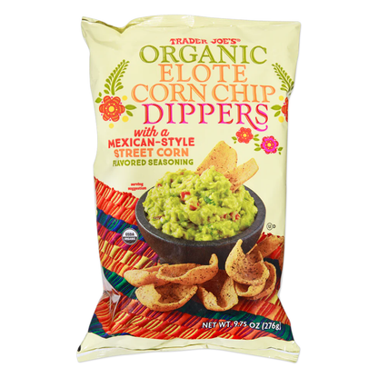 Trader Joe's Organic Elote Corn Chip Dippers - 9.75 oz
