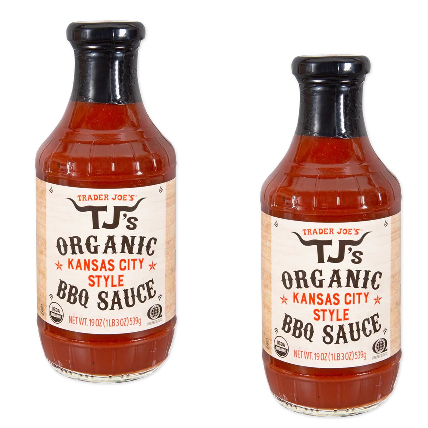 Trader Joe's 트레이더 조 유기농 캔자스시티 바베큐 소스 - 19 oz