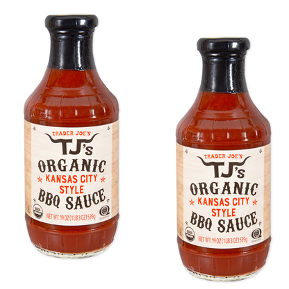 Trader Joe's 트레이더 조 유기농 캔자스시티 바베큐 소스 - 19 oz