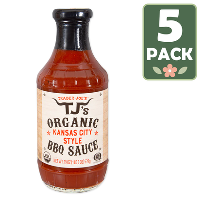 Trader Joe's 트레이더 조 유기농 캔자스시티 바베큐 소스 - 19 oz