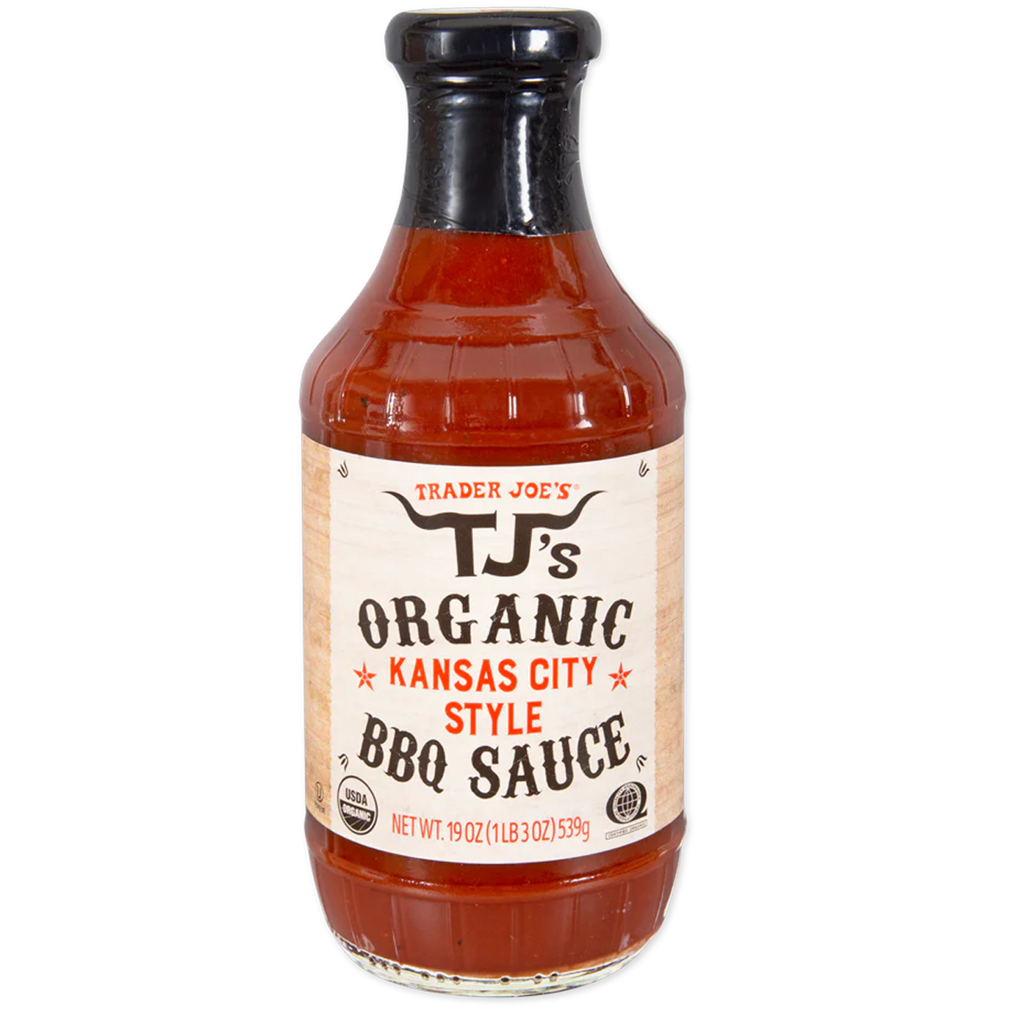 Trader Joe's 트레이더 조 유기농 캔자스시티 바베큐 소스 - 19 oz
