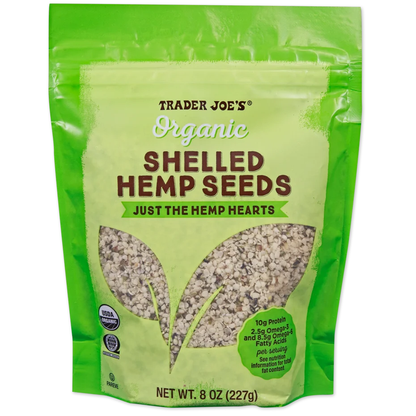Trader Joe's Organic Shelled Hemp Seeds - 8 oz