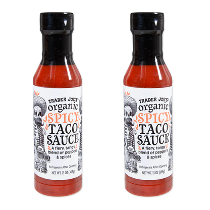 Trader Joe's 트레이더 조 유기농 스파이시 타코 소스 - 13 oz