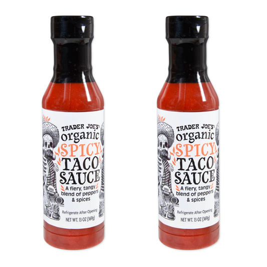 Trader Joe's 트레이더 조 유기농 스파이시 타코 소스 - 13 oz