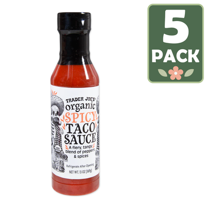 Trader Joe's 트레이더 조 유기농 스파이시 타코 소스 - 13 oz