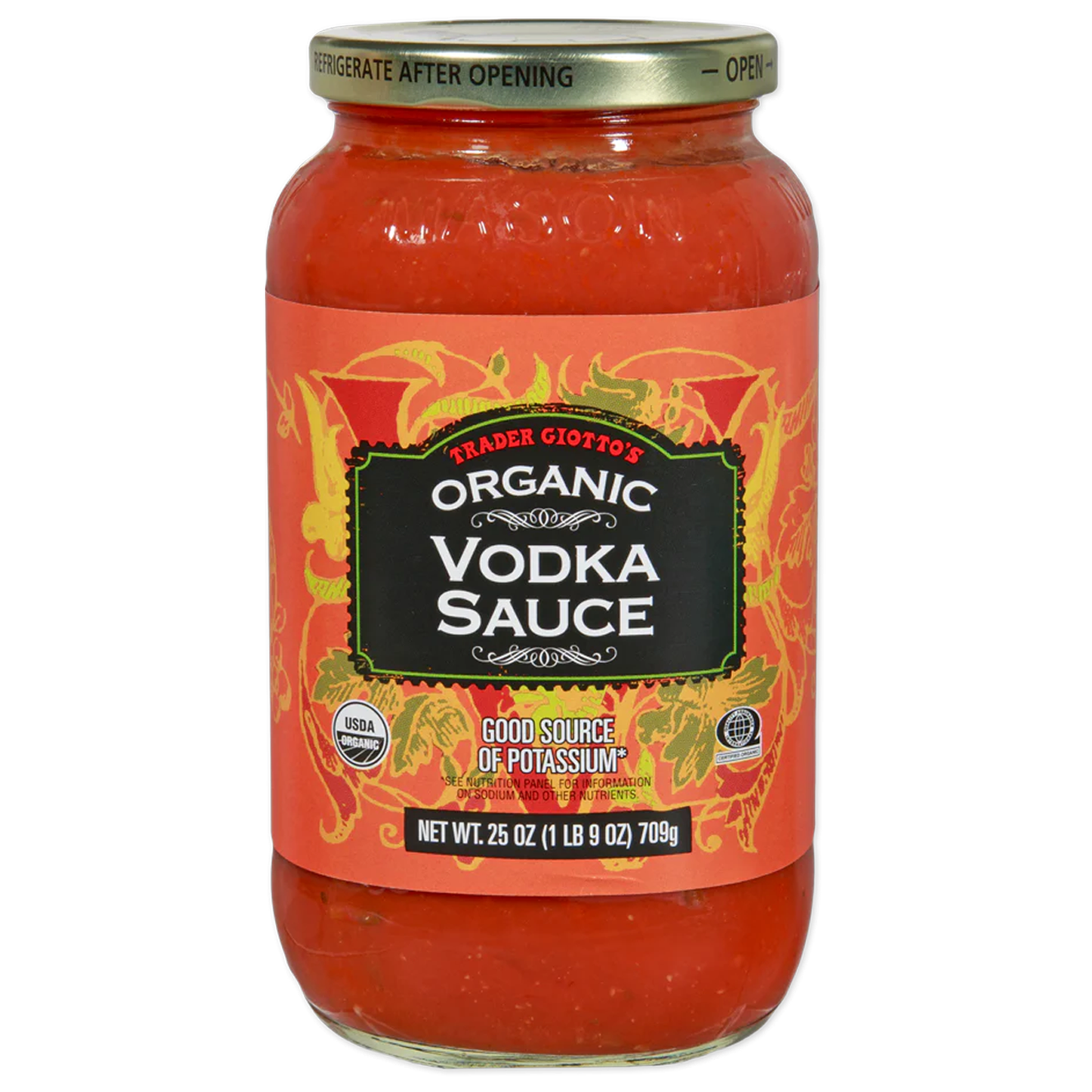 Trader Joe's 트레이더 조 유기농 보드카 소스 - 25 oz