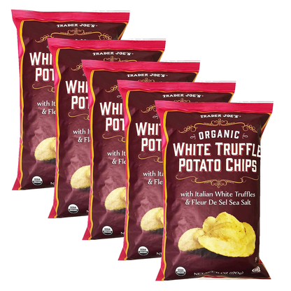 Trader Joe's 트레이더 조 오가닉 화이트 트러플 감자칩 이탈리아 트러플·플뢰르 드 셀 시솔트