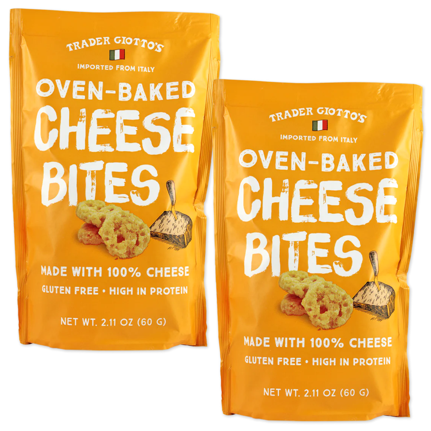 Trader Joe's Oven-Baked Cheese Bites - 2.11 oz