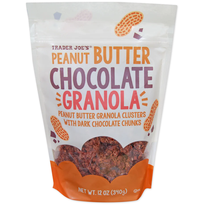 Trader Joe's Peanut Butter Chocolate Granola - 12 oz