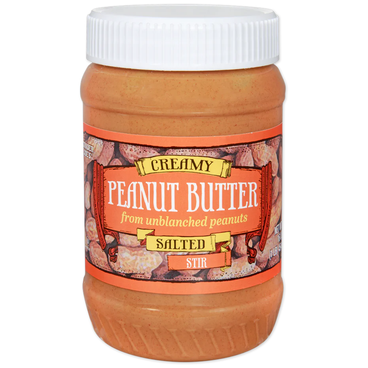 Trader Joe's 트레이더 조 피넛버터 크리미 가염 - 16 oz