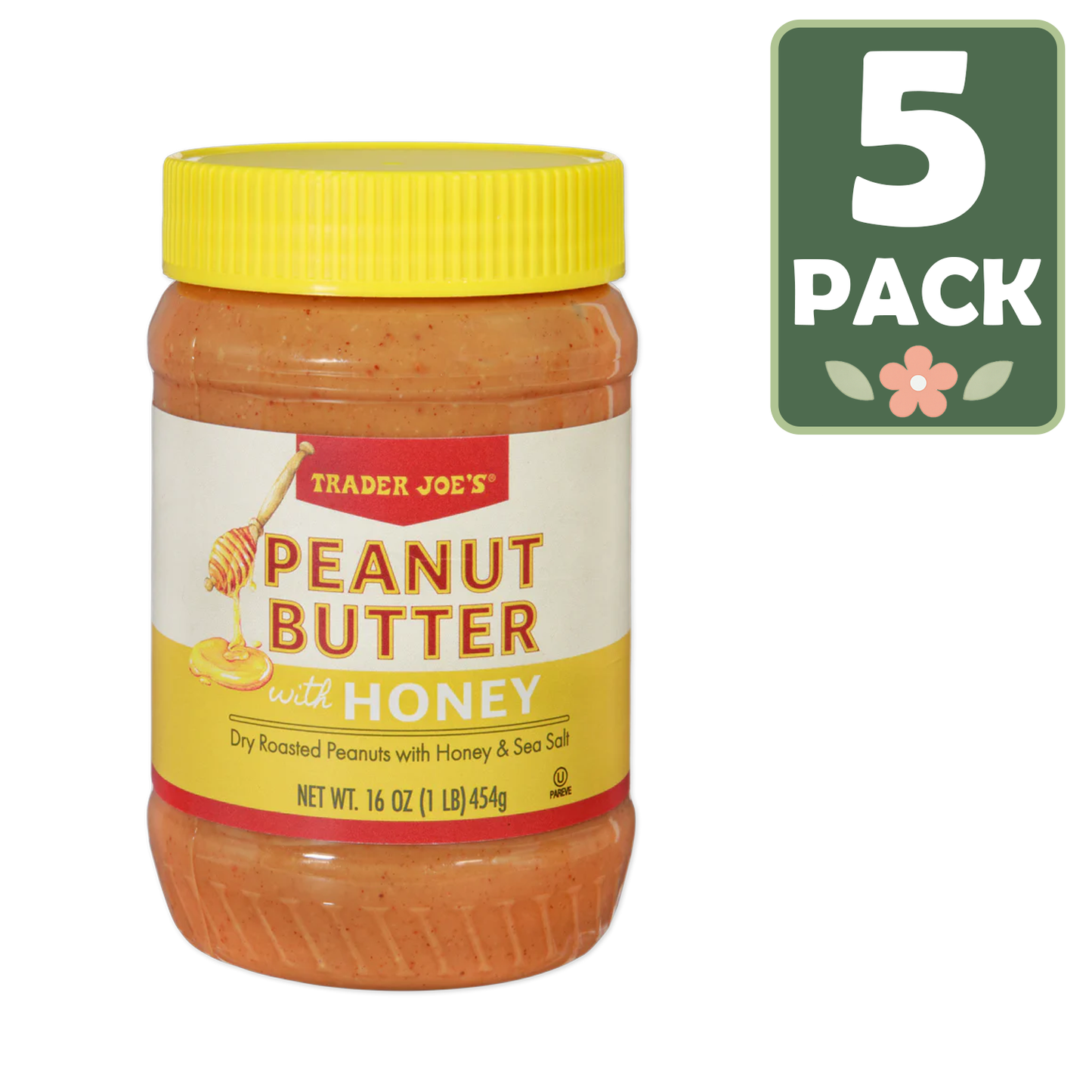 Trader Joe's Peanut Butter with Honey - 16 oz