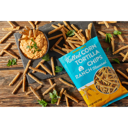 Trader Joe's Ranch Flavored Rolled Corn Tortilla Chips - 9 oz