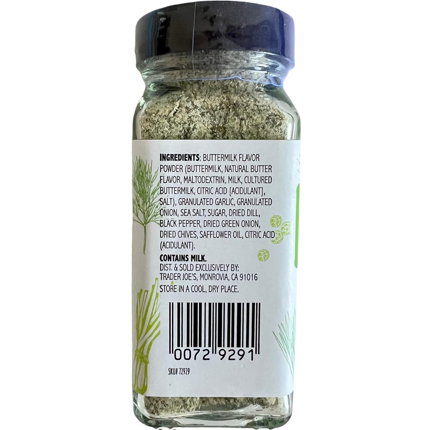 Trader Joe's Ranch Seasoning Blend - 2 oz