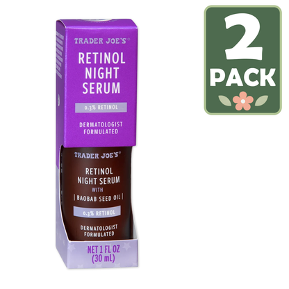 Trader Joe's Retinol Night Serum — Baobab Seed Oil (29 mL)