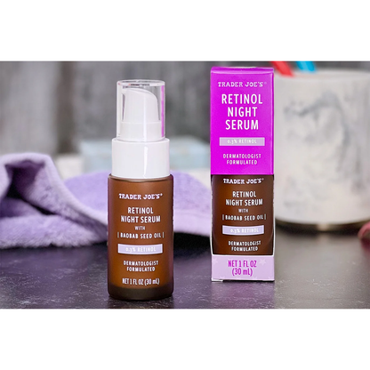 Trader Joe's Retinol Night Serum — Baobab Seed Oil (29 mL)