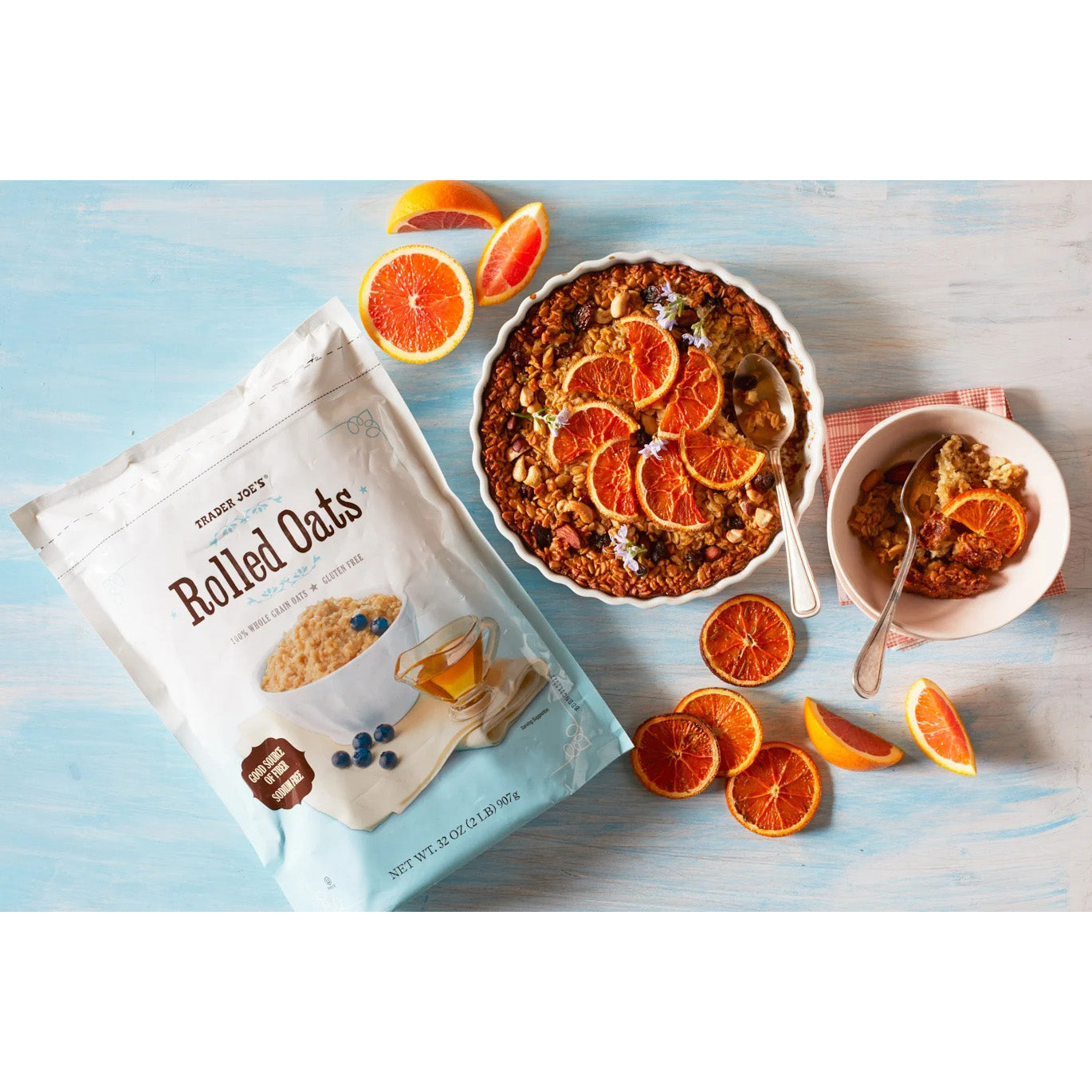 Trader Joe's Rolled Oats - 32 oz
