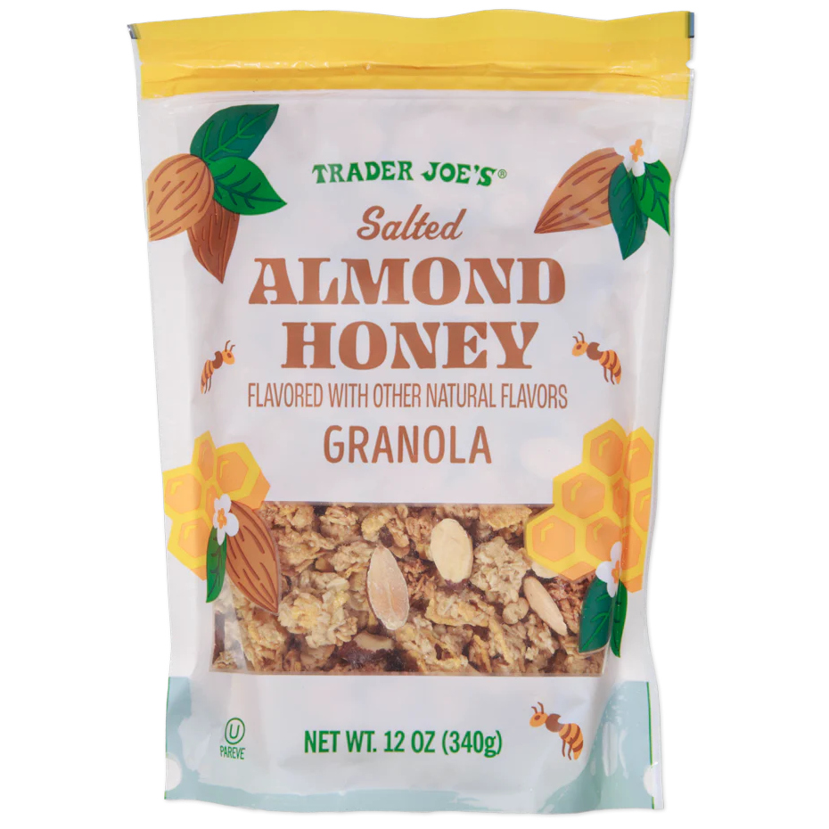 Trader Joe's Salted Almond Honey Granola - 12 oz