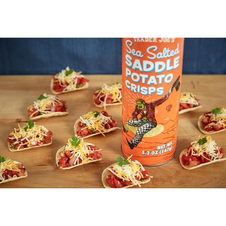 Trader Joe's Sea Salted Saddle Potato Crisps - 5.2 oz