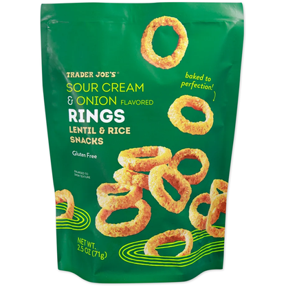 Trader Joe's Sour Cream & Onion Flavored Rings - 2.5 oz