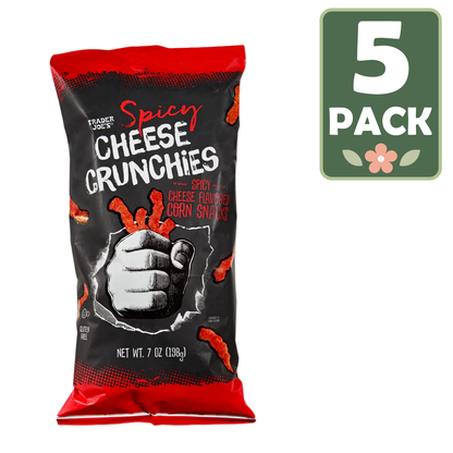 Trader Joe's Spicy Cheese Crunchies - 7 oz