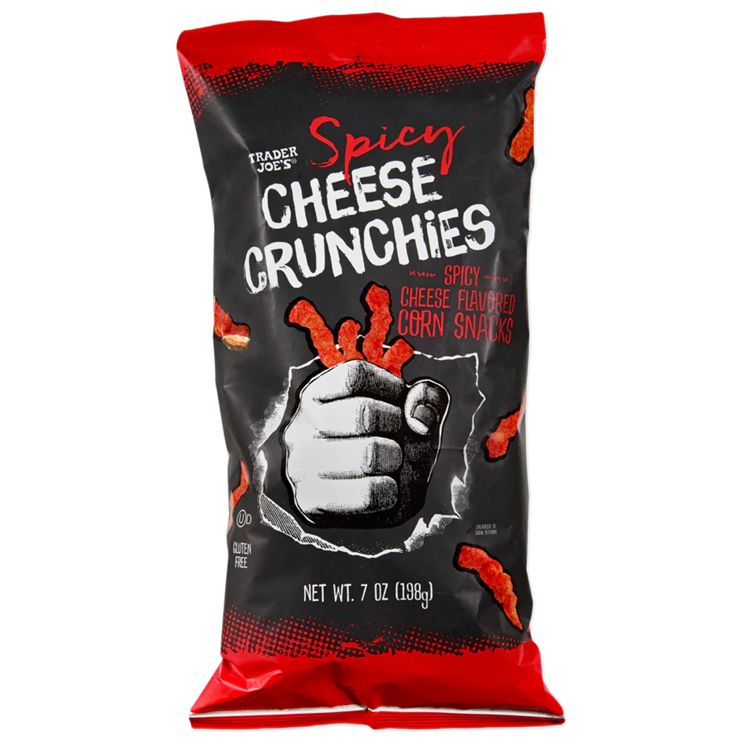 Trader Joe's Spicy Cheese Crunchies - 7 oz
